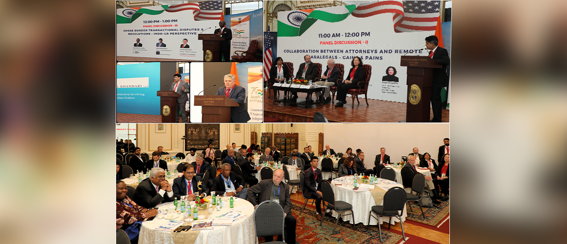  CGI, New York hosted Panel discussion on INDO US Legal Sector - Redefining Relationships