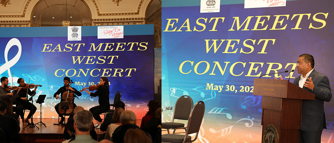  CGI,NY hosted East meets West Concert