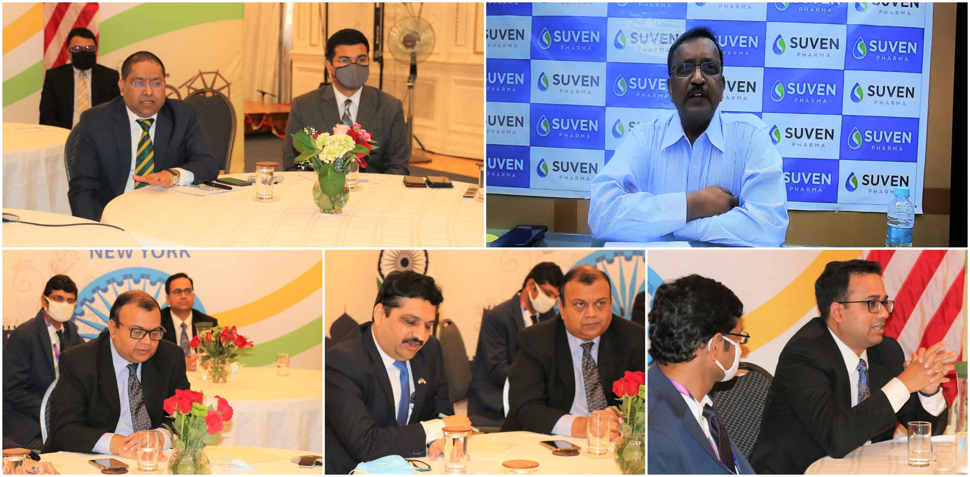 Consulate General of India, New York partnered with State Bank of India, New York to organize a panel discussion on opportunities in the pharma sector in India