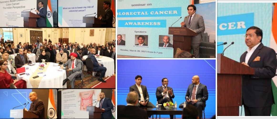  Colorectal Cancer awareness seminar held at the Consulate General of India, New York