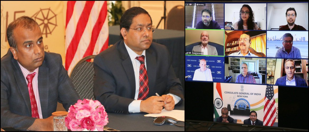  Virtual welcome to Consul General by the members of Indiaspora on September 09, 2020