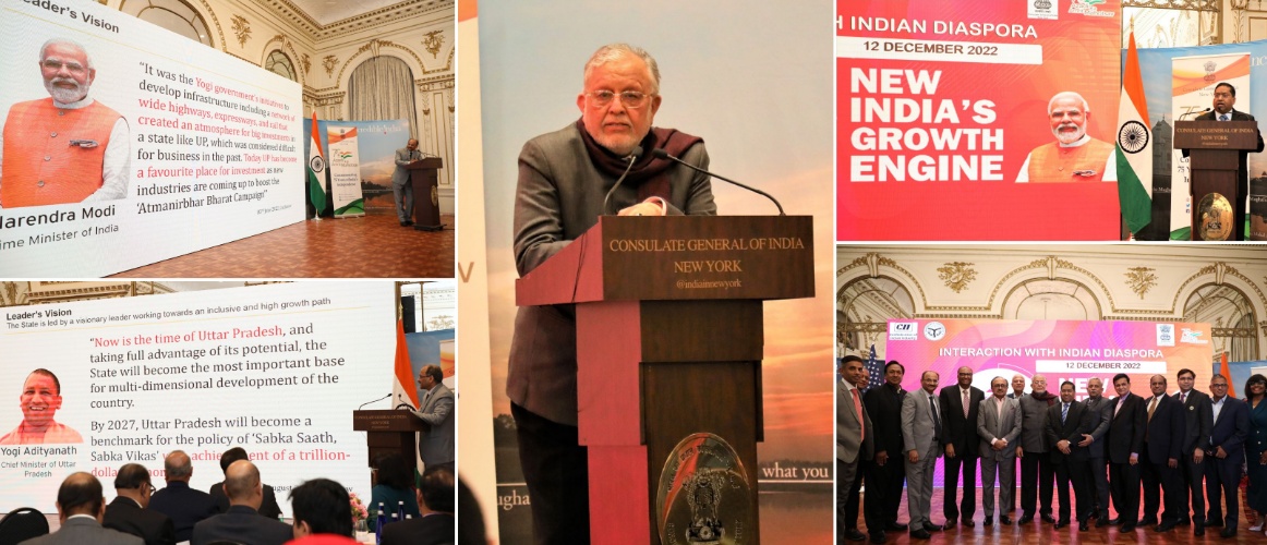  CGI, New York hosted an interaction of Uttar Pradesh delegation led by Hon’ble Finance Minister Suresh Khanna with Indian diaspora