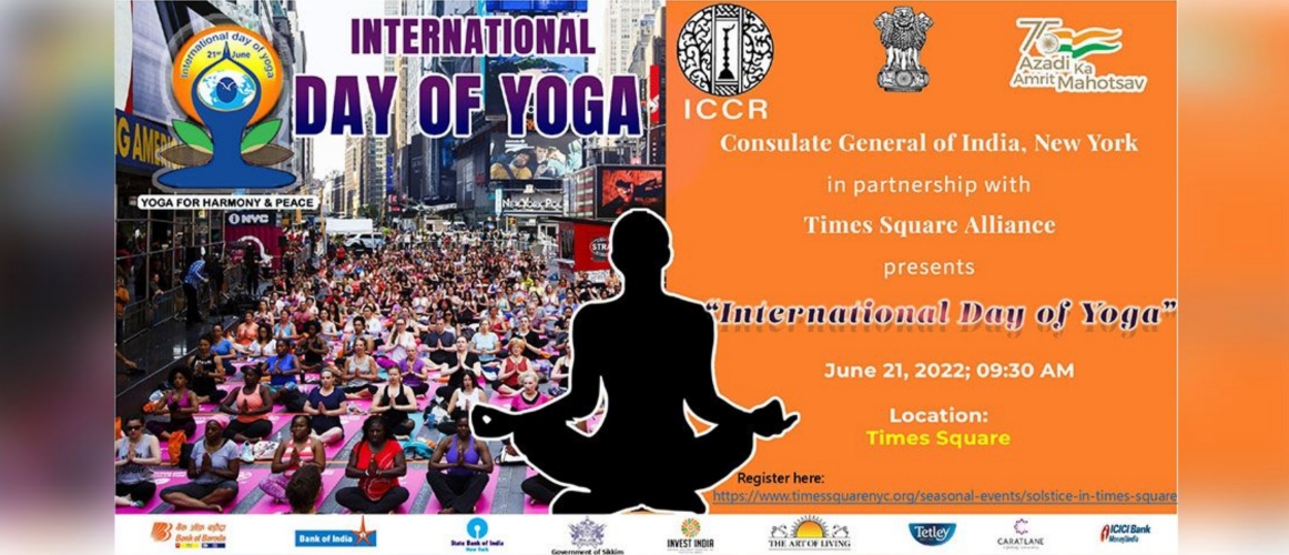  celebrate 8th #International Day of yoga