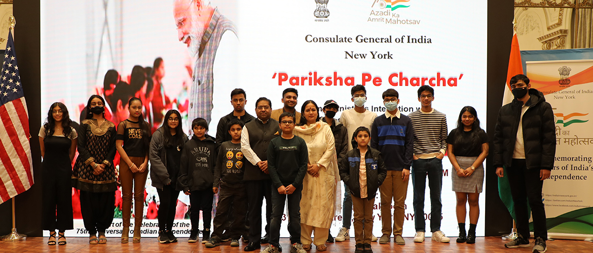  Screening of 5th edition of 'Pariksha Pe Charcha' at the Consulate