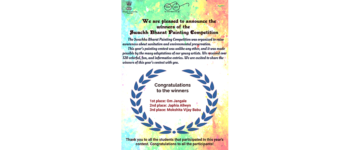  Winners of the Swachh Bharat Painting Competition 2023
