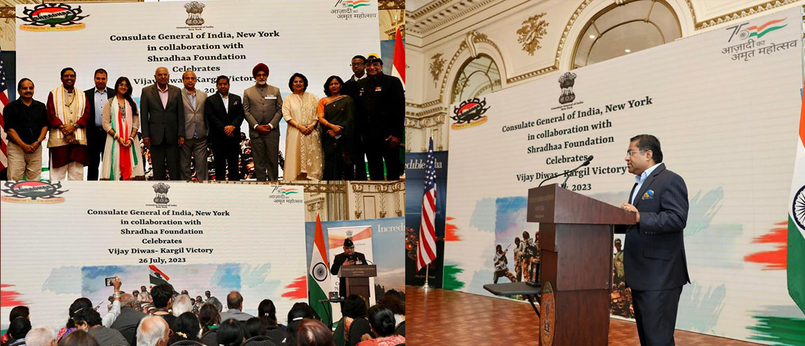  CGI, NY in collaboration with Shradhaa Foundation celebrated Vijay Diwas - Kargil Victory at the consulate