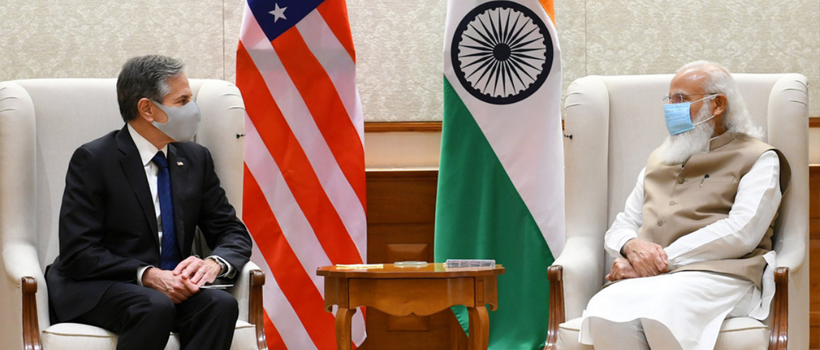  U.S. Secretary of State Antony Blinken calls on Prime Minister