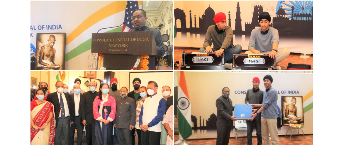  Consulate General of India, New York in collaboration with Shanti Fund, New York held an inter-faith prayer meeting to pay tribute to Mahatma Gandhi on his death anniversary