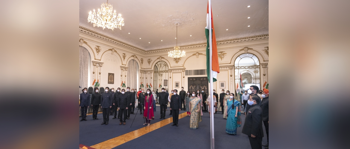  Celebration of India's 74th Independence Day at the Consulate on August 15, 2020