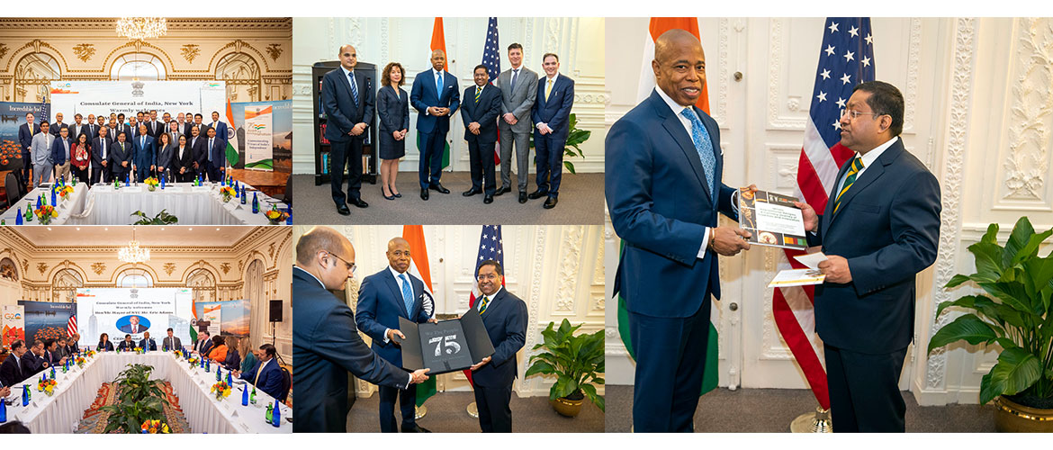  CGI, New York hosted CEOs round-table with Hon'ble NYC Mayor Eric Adams.